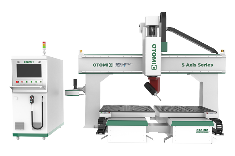 双台面小型五轴加工中心