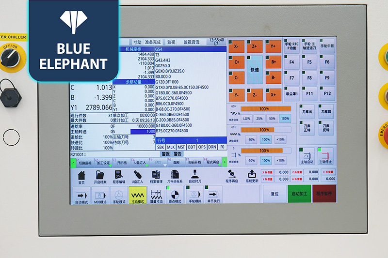 EW3动柱式五轴加工中心